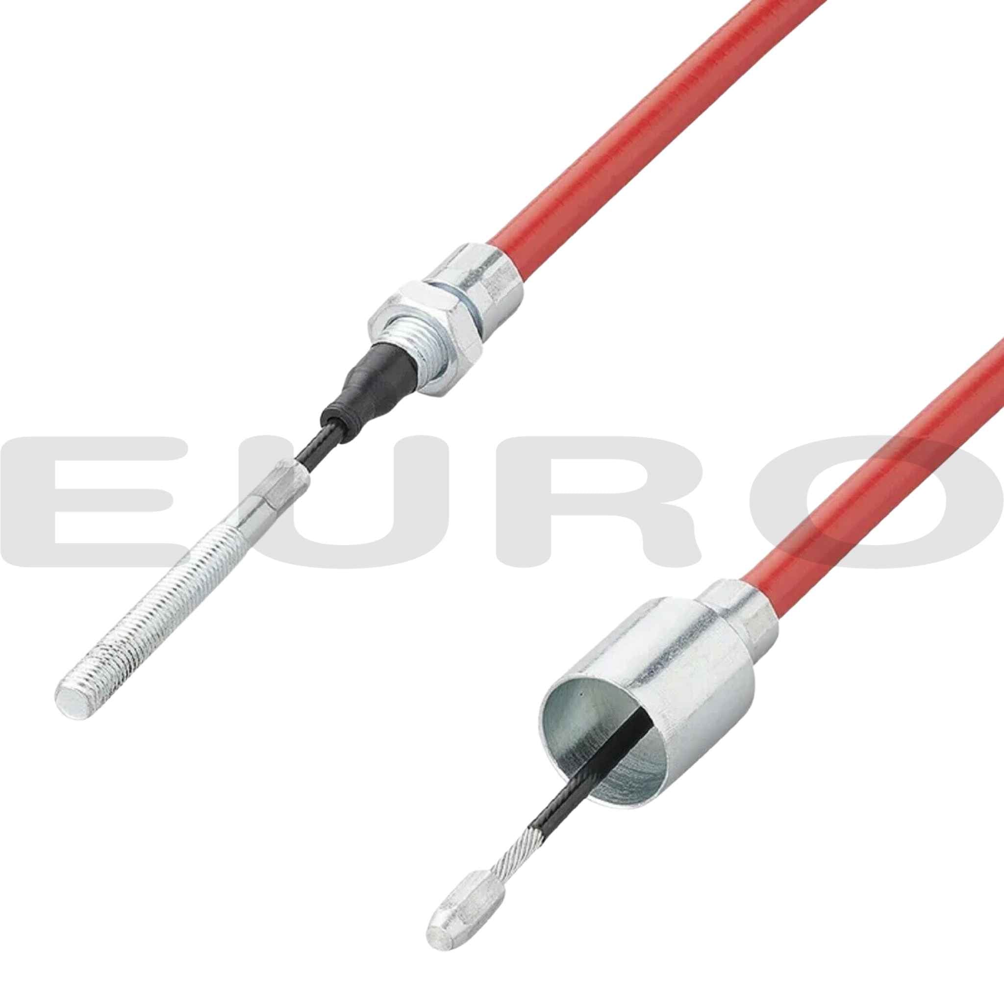 TZ000052 Trailer AL-KO ALKO Bremsekabel Longlife Klokketilslutning Gevindtilslutning 1320/1530 mm 299713