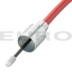 TZ000060 AL-KO ALKO Bremsekabel Longlife Klokketilslutning Nippeltilslutning 1020/1216 mm 247285