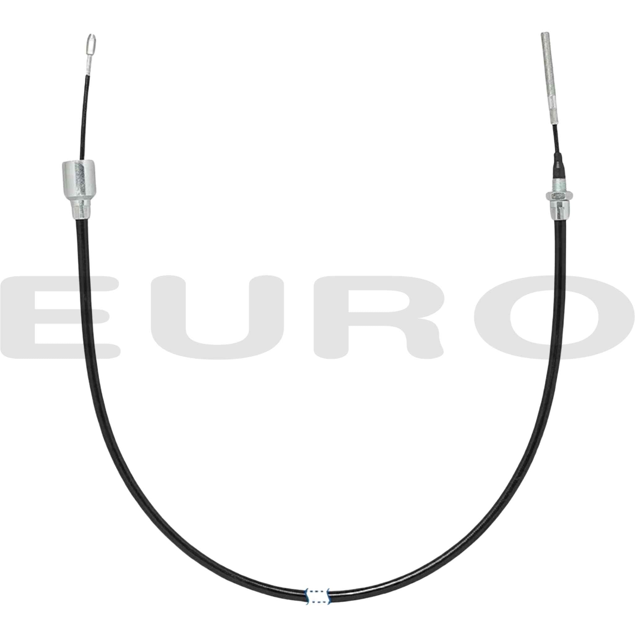 TZ000075 Trailer BPW Bremsekabel Longlife Klokketilslutning Gevindtilslutning 1630/1855 mm 05.089.33.88.0 Euro Trailer