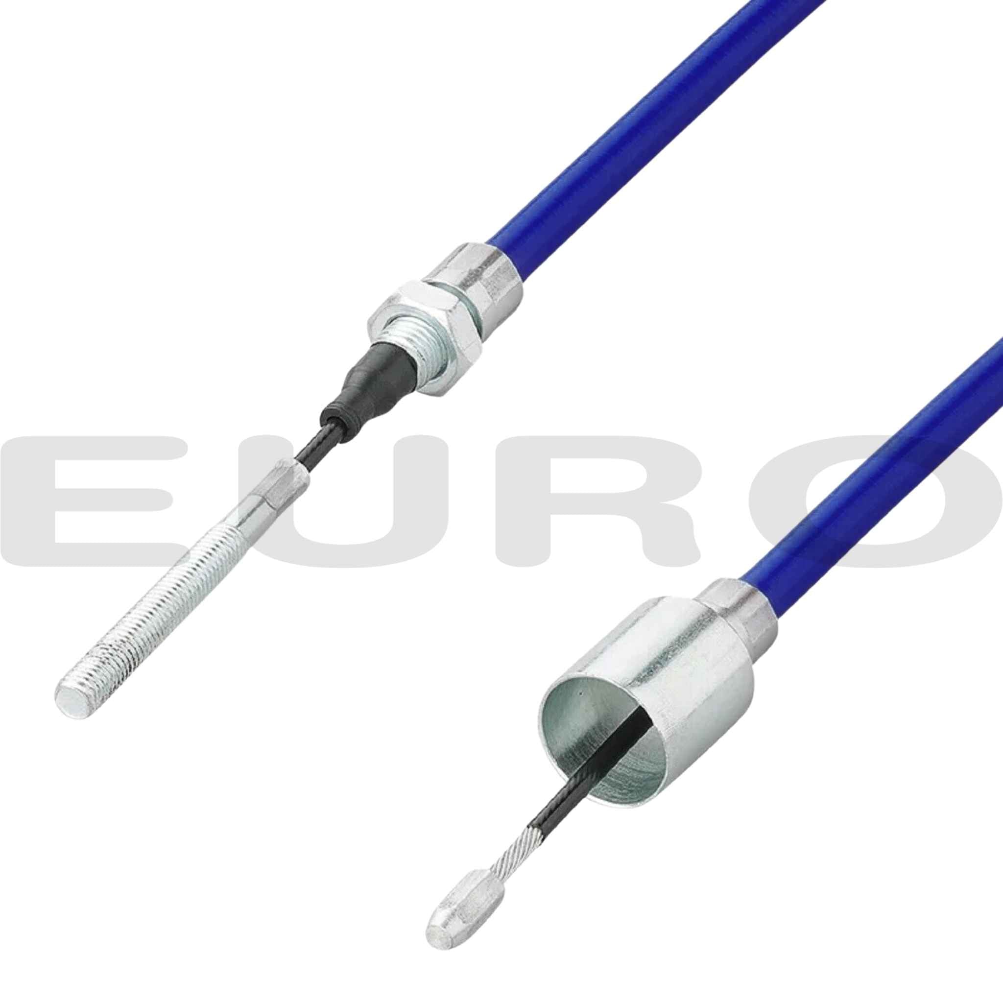 TZ000085 Trailer Knott Bremsekabel Longlife Klokketilslutning Gevindtilslutning 530/740 mm 33921-1.02 Euro Trailer