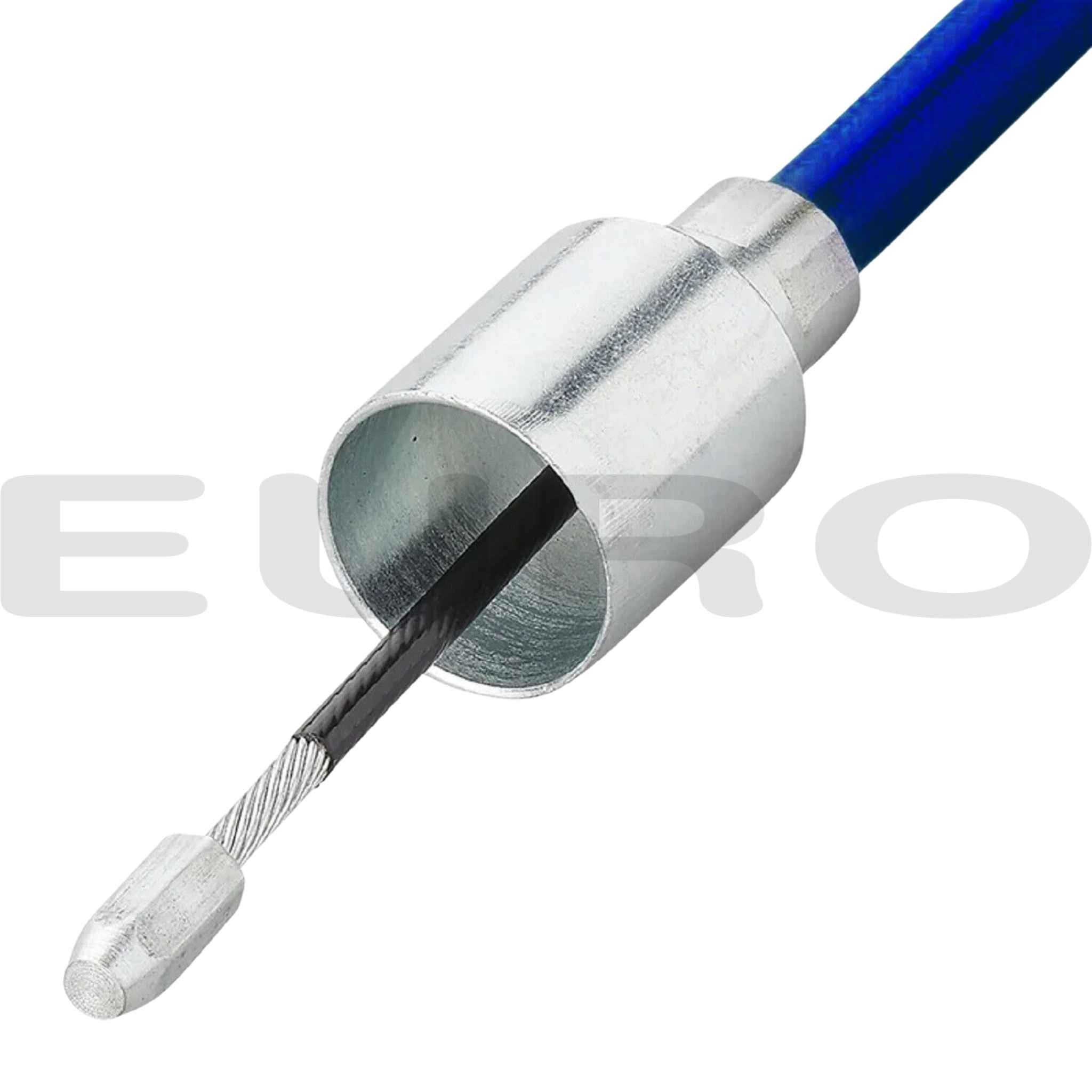 TZ000092 Trailer Knott Bremsekabel Longlife Klokketilslutning Gevindtilslutning 1230/1440 mm 33921-1.14 Euro Trailer