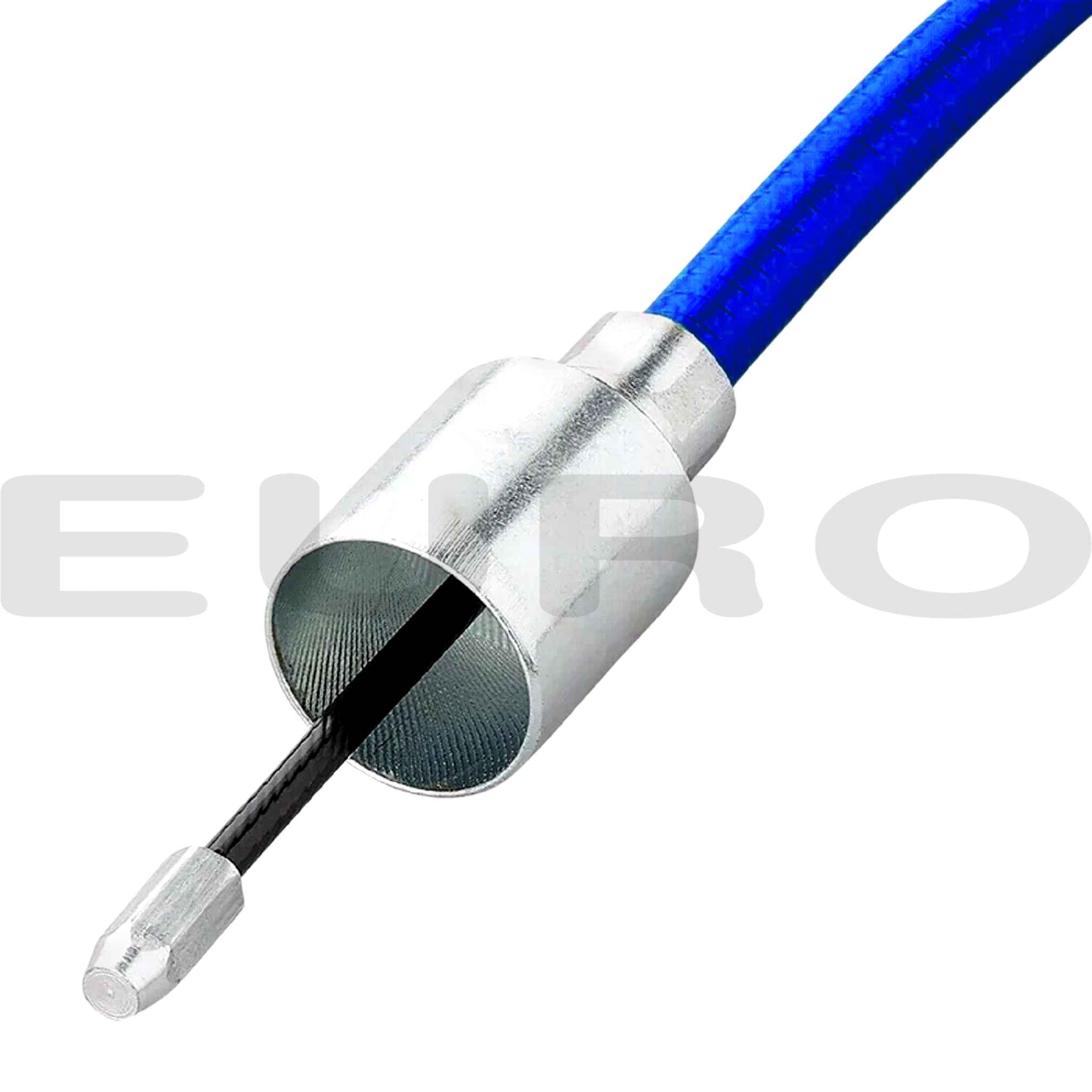 TZ000101 Trailer Knott Bremsekabel Longlife Klokketilslutning Nippeltilslutning 930/1120 mm 980202.09 Euro Trailer