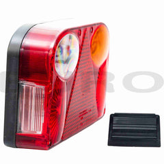 TZ000186 Trailer Euro 220 Baglygte Højre Komplet Fristom 13-Pol Original