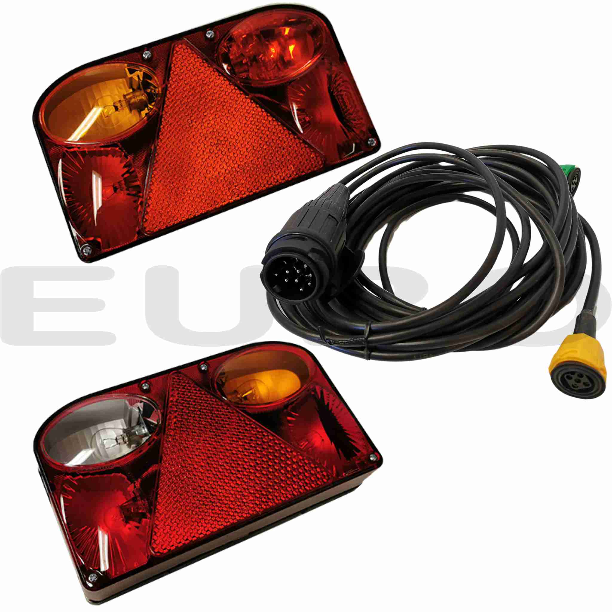 TZ000192 Trailer Euro 220 Baglygte Højre Venstre Ledningsnet 400 cm Fristom 13-Pol Original