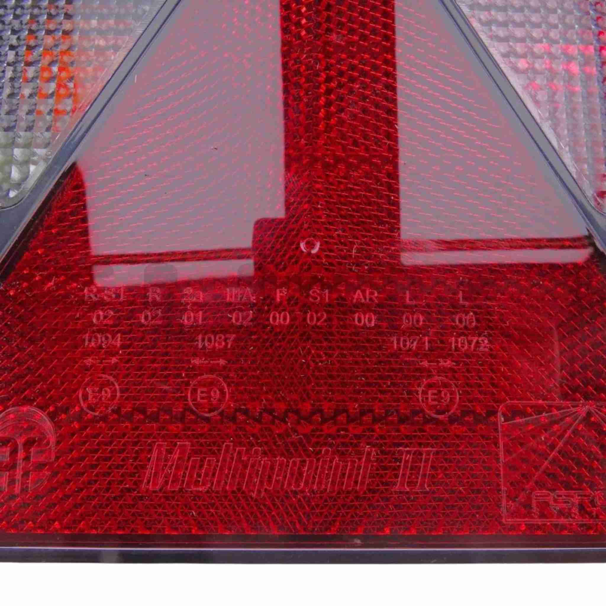 TZ000197 Trailer Aspöck Aspock Baglygte Multipoint II 1 Venstre 24-7000-007 Euro Trailer