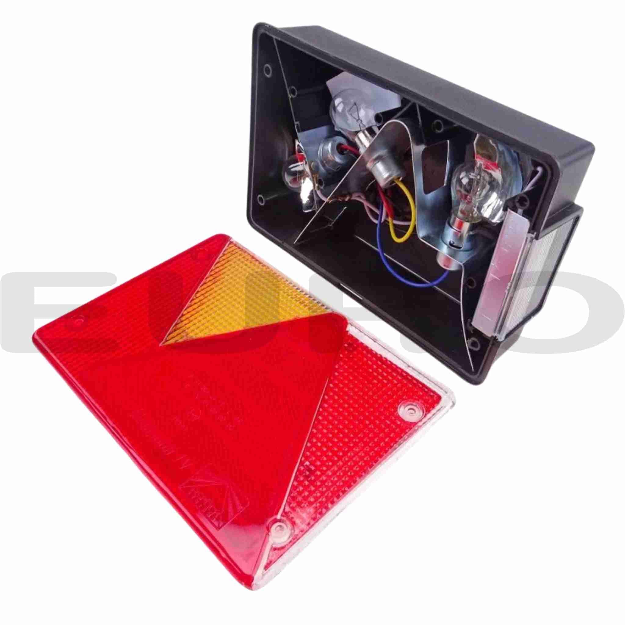 TZ000203 Trailer Aspöck Aspock Baglygte Multipoint IV 4 Venstre 24-8400-007 Euro Trailer