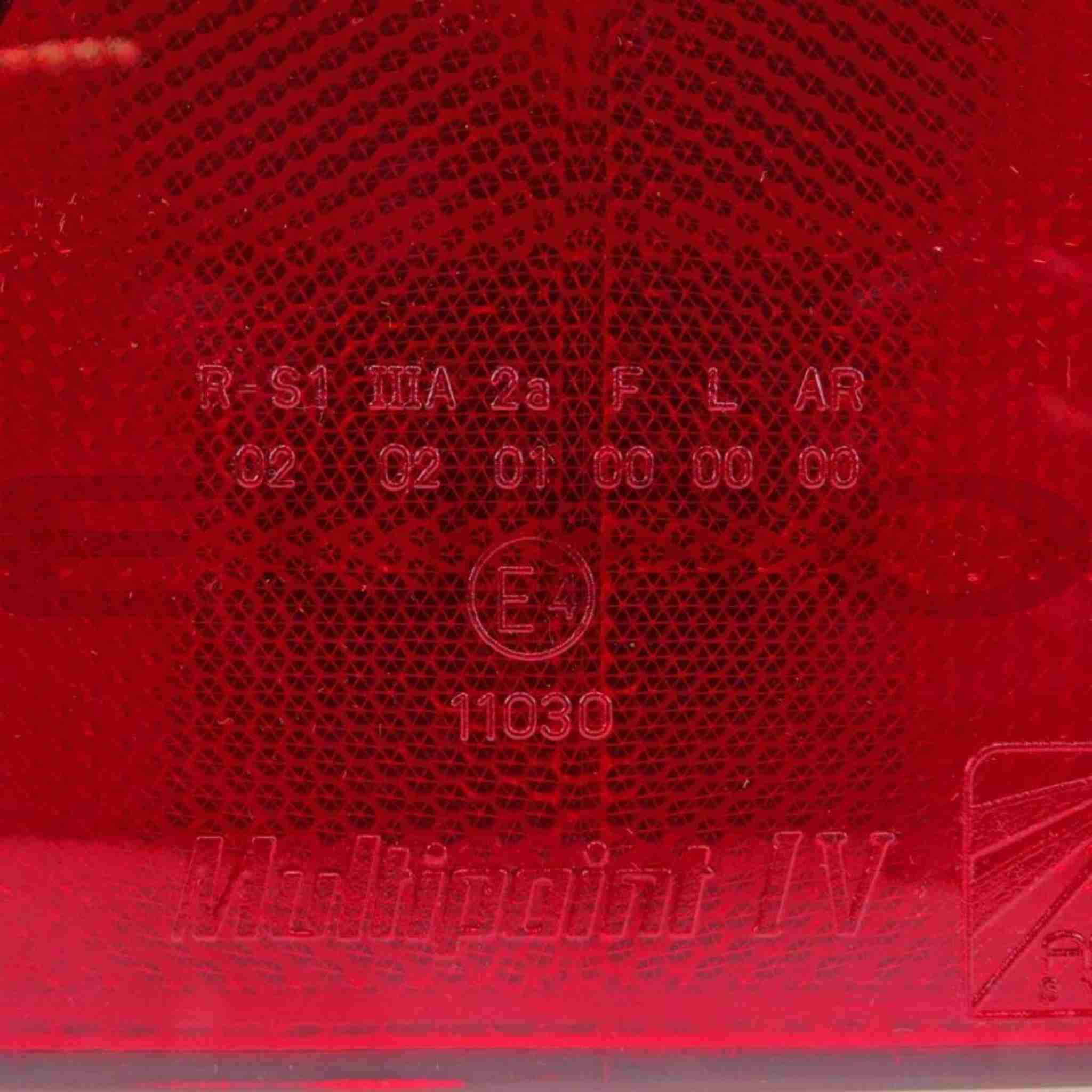 TZ000203 Trailer Aspöck Aspock Baglygte Multipoint IV 4 Venstre 24-8400-007 Euro Trailer