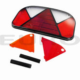 TZ000211 Trailer Aspöck Aspock Baglygteglas Multipoint II 2 Venstre Højre 18-8470-007 Euro Trailer