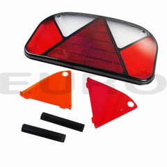 TZ000211 Trailer Aspöck Aspock Baglygteglas Multipoint II 2 Venstre Højre 18-8470-007 Euro Trailer