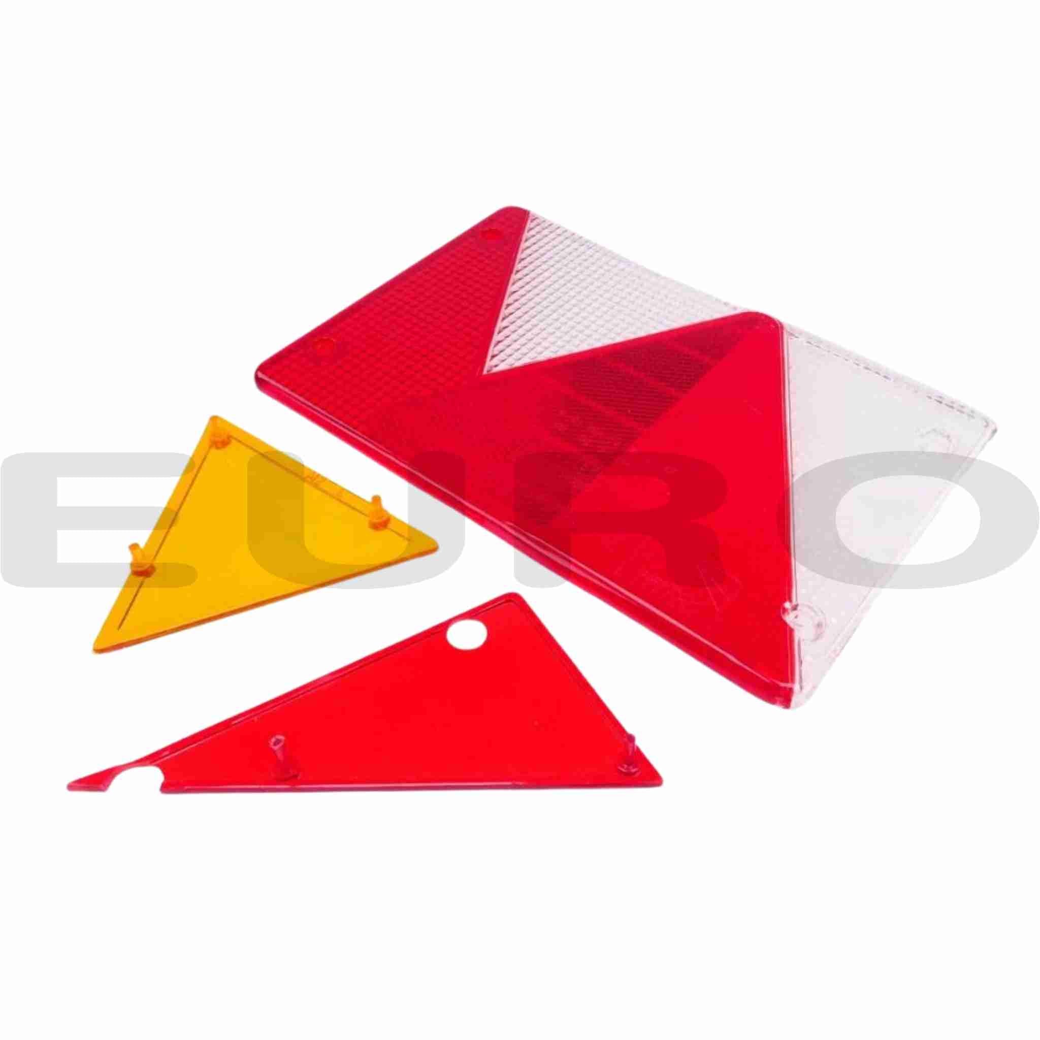 TZ000213 Trailer Aspöck Aspock Baglygteglas Multipoint IV 4 Venstre 18-8484-007 Euro Trailer