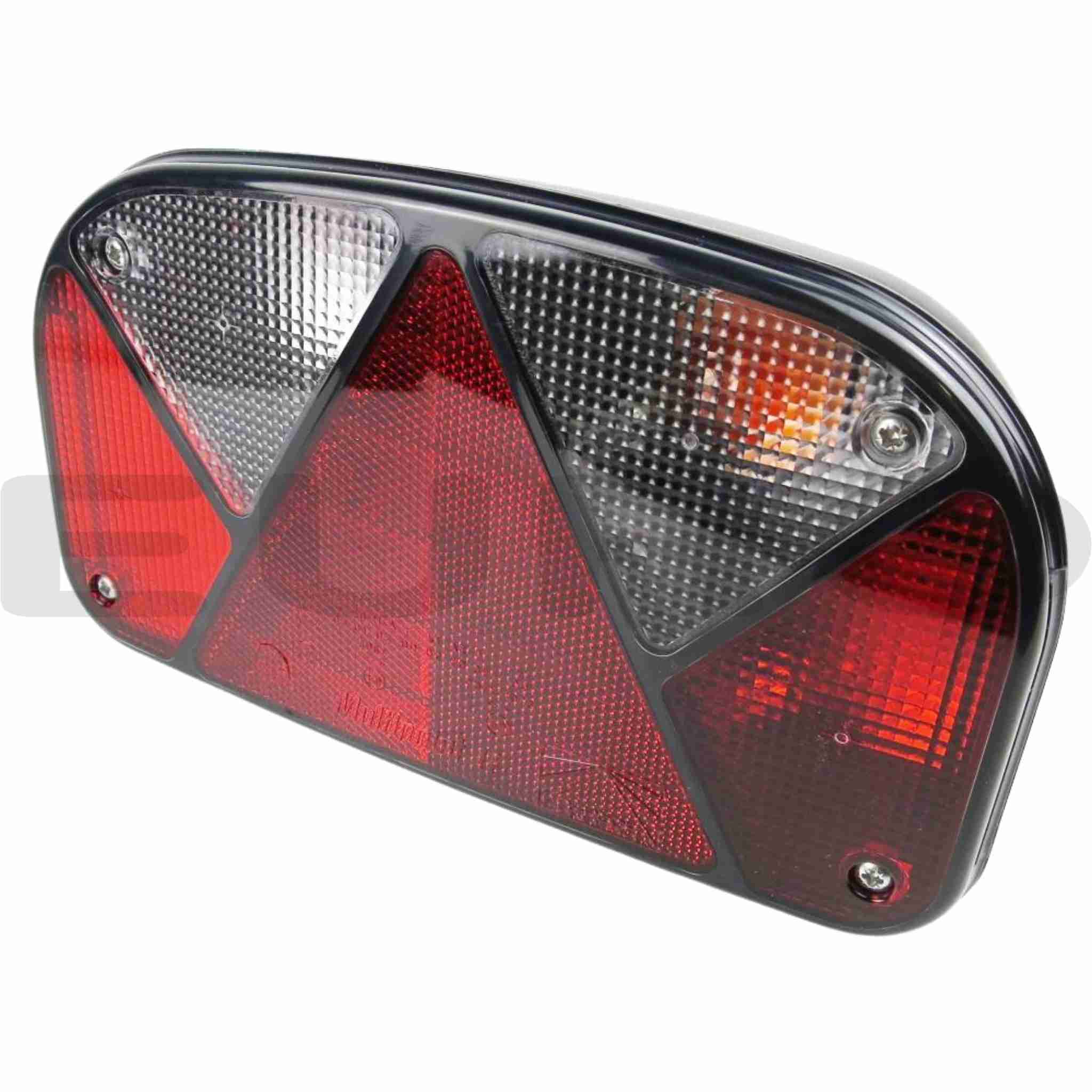 TZ000222 Trailer Aspöck Aspock Lygtesæt 450 cm Baglygte MultiPoint 2 II 24-7000-007 24-7200-007 Euro Trailer