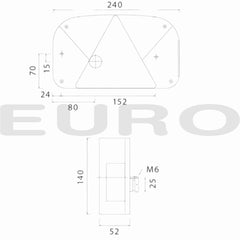 TZ000222 Trailer Aspöck Aspock Lygtesæt 450 cm Baglygte MultiPoint 2 II 24-7000-007 24-7200-007 Euro Trailer