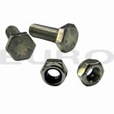 TZ000229 Trailer boltpakke M10 30 mm bolt låsemøtrik rustfri Euro Trailer