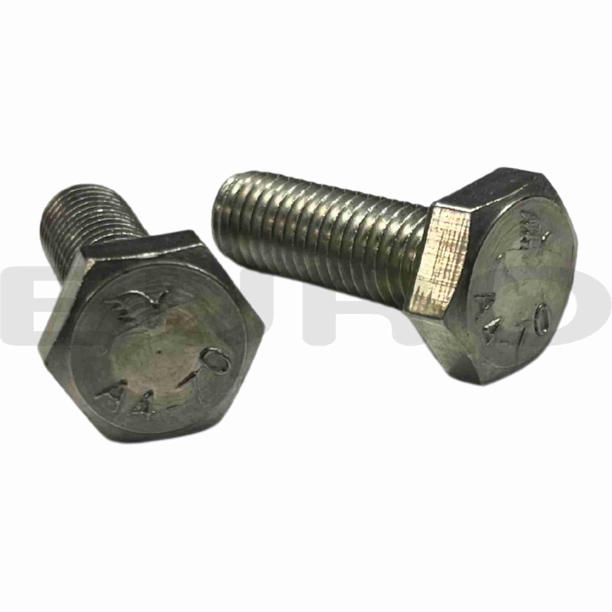 TZ000229 Trailer boltpakke M10 30 mm bolt låsemøtrik rustfri Euro Trailer