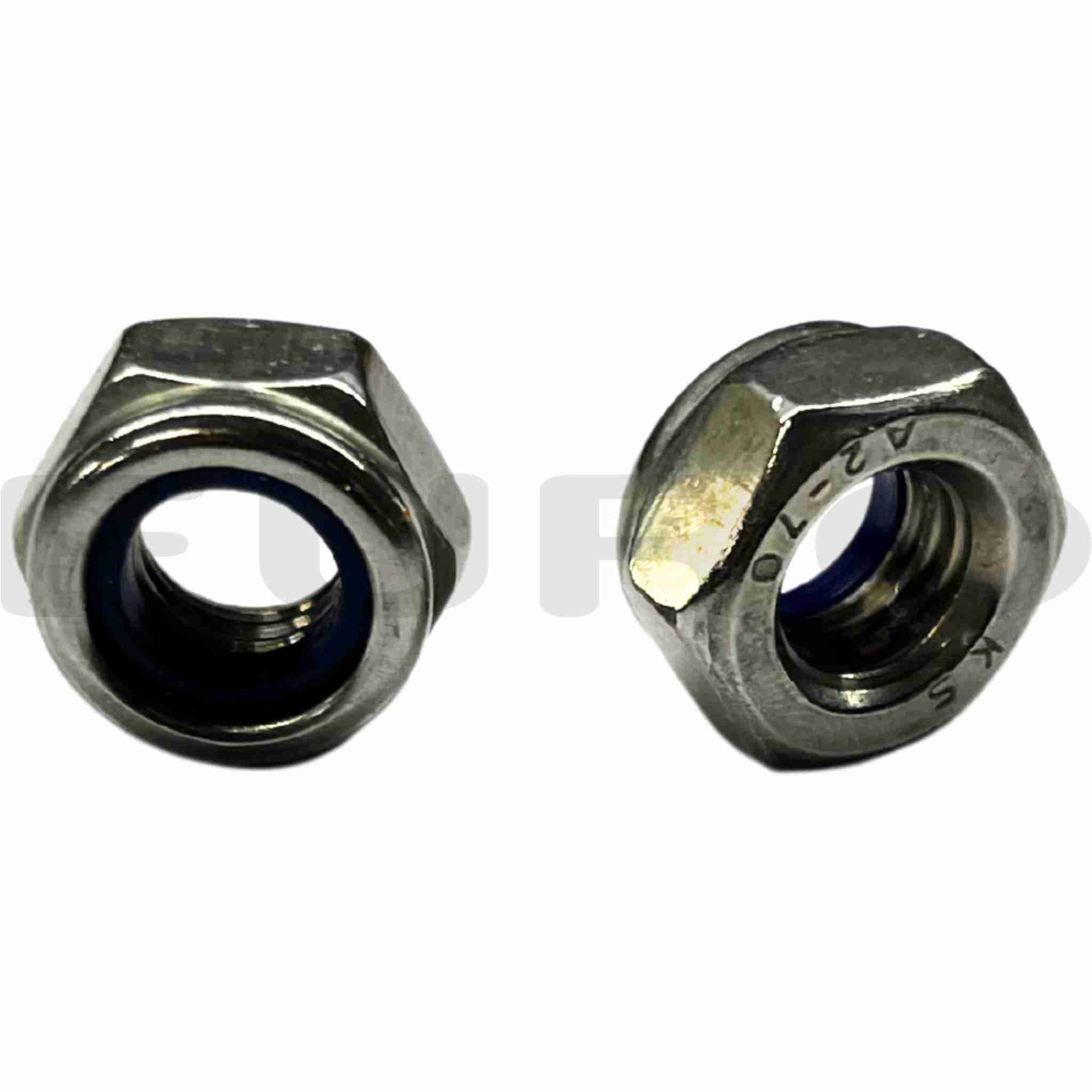 TZ000229 Trailer boltpakke M10 30 mm bolt låsemøtrik rustfri Euro Trailer