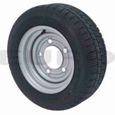 TZ000231 Trailer Hjul Komplet Dæk Fælg Reservehjul 185/60 R12C Ifor Williams Euro Trailer