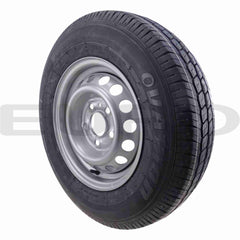 TZ000234 Trailer Hjul Komplet Dæk-Fælge Reservehjul 165 R13 C Euro Trailer