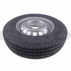 TZ000234 Trailer Hjul Komplet Dæk-Fælge Reservehjul 165 R13 C Euro Trailer
