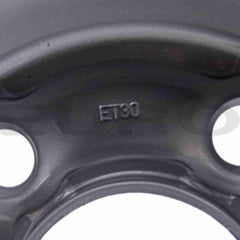 TZ000234 Trailer Hjul Komplet Dæk-Fælge Reservehjul 165 R13 C Euro Trailer