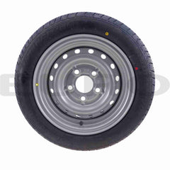 TZ000235 Trailer Hjul Komplet Dæk Fælge Reservehjul 195/50 R13 C Euro Trailer