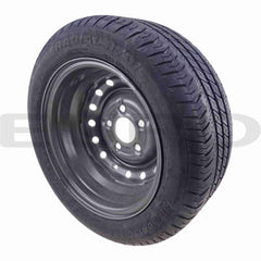 TZ000235 Trailer Hjul Komplet Dæk Fælge Reservehjul 195/50 R13 C Euro Trailer