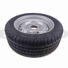 TZ000235 Trailer Hjul Komplet Dæk Fælge Reservehjul 195/50 R13 C Euro Trailer