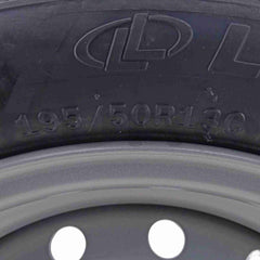 TZ000235 Trailer Hjul Komplet Dæk Fælge Reservehjul 195/50 R13 C Euro Trailer