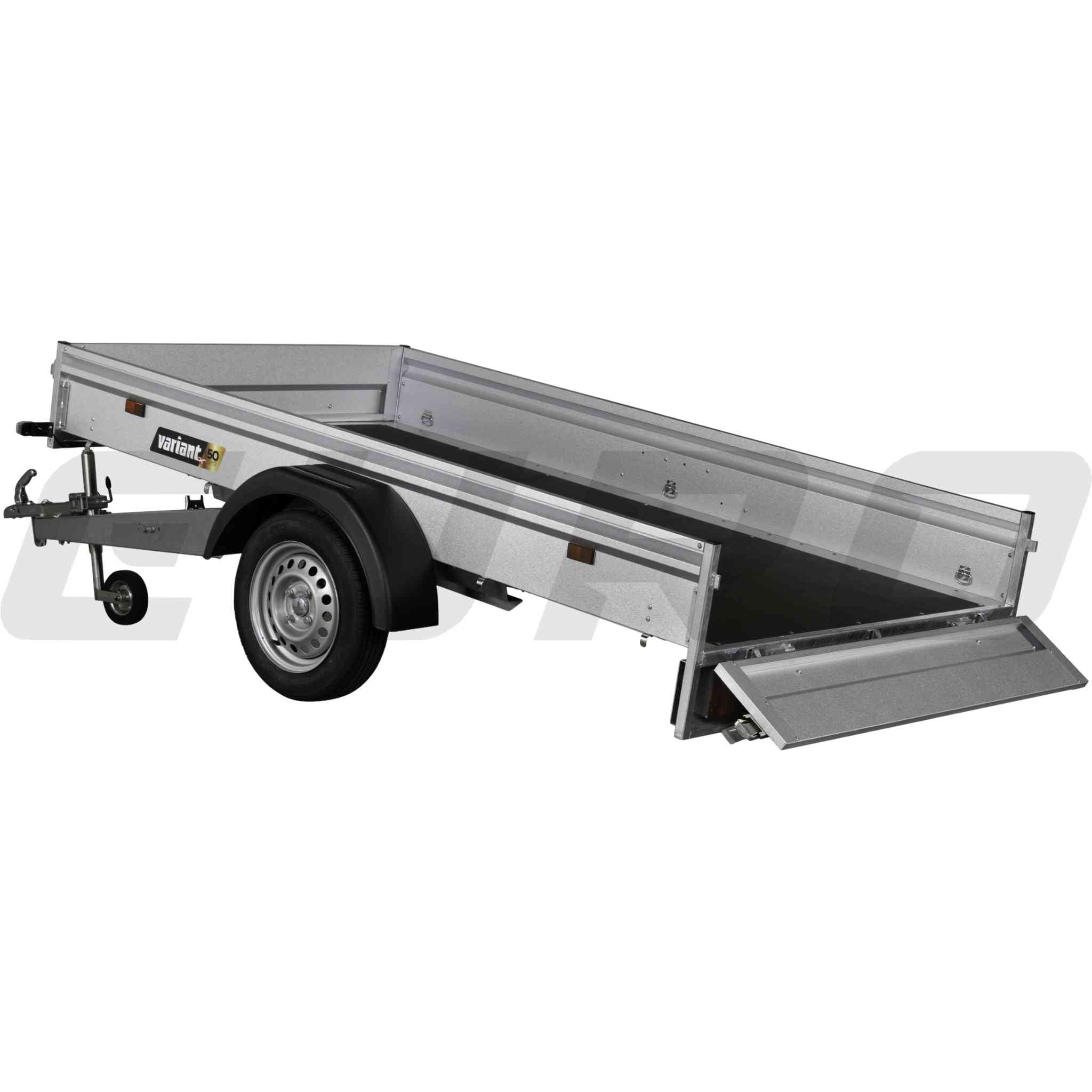 TZ000256 Trailer Variant 715 S3 Vip Tip Basic Fritidstrailer 0715S335U Euro Trailer