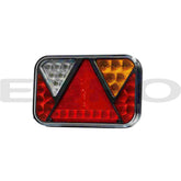 TZ00278 Trailer Euro Fristom FT-270 LED Højre Baglygte LEDBaglyte Modstand Original