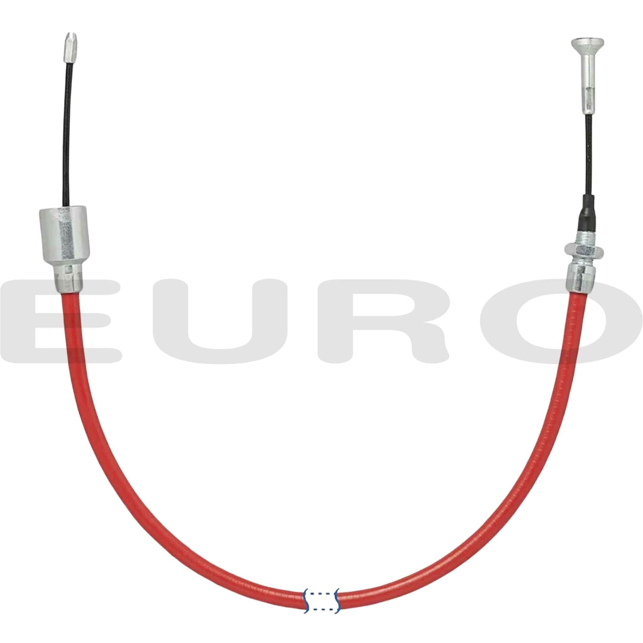 TZ000063 AL-KO ALKO Bremsekabel Longlife Klokketilslutning Nippeltilslutning 1430/1625 mm 247288