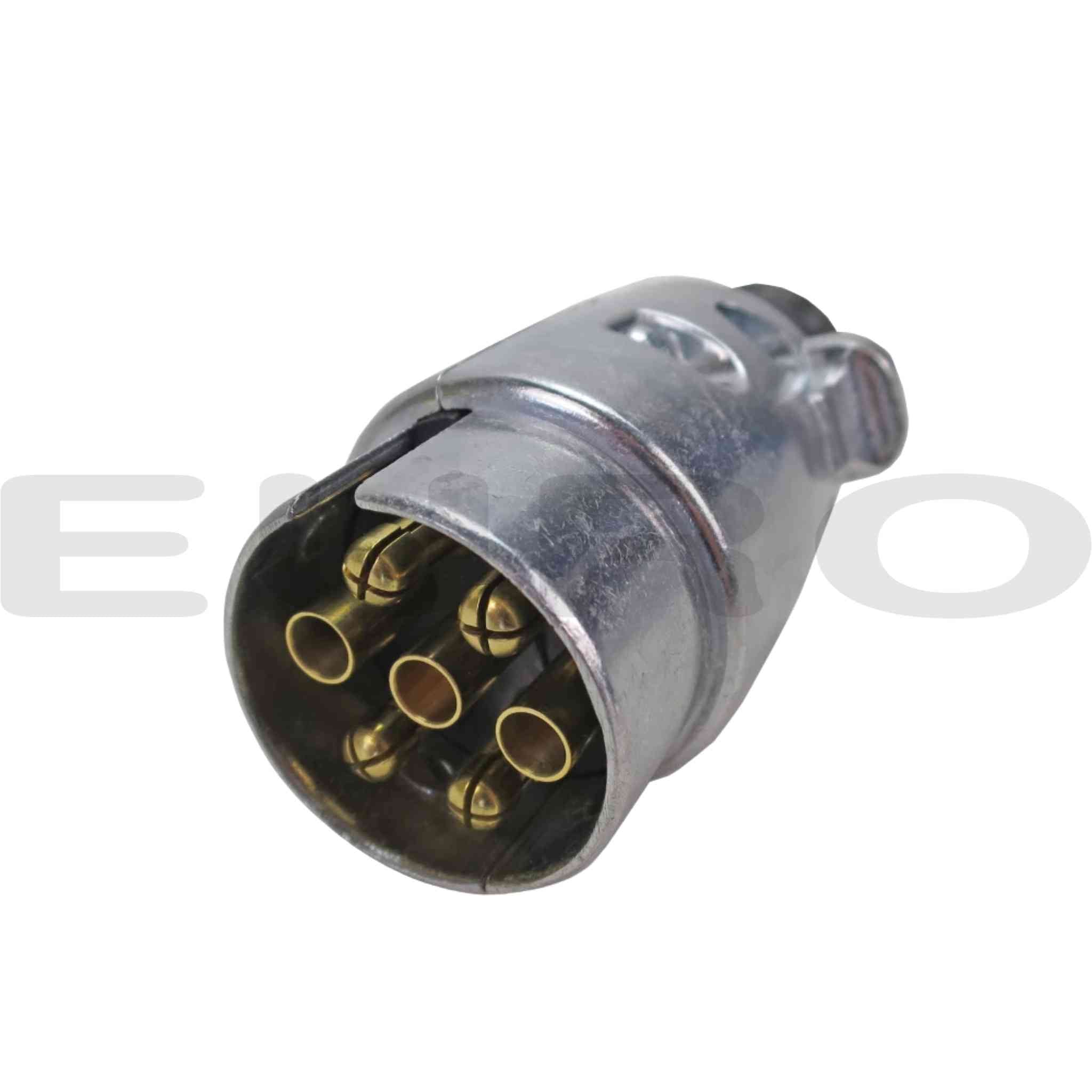 TZ000240 Trailer Stik Trailerstik 7 pol polet alu metal aflastning Euro Trailer