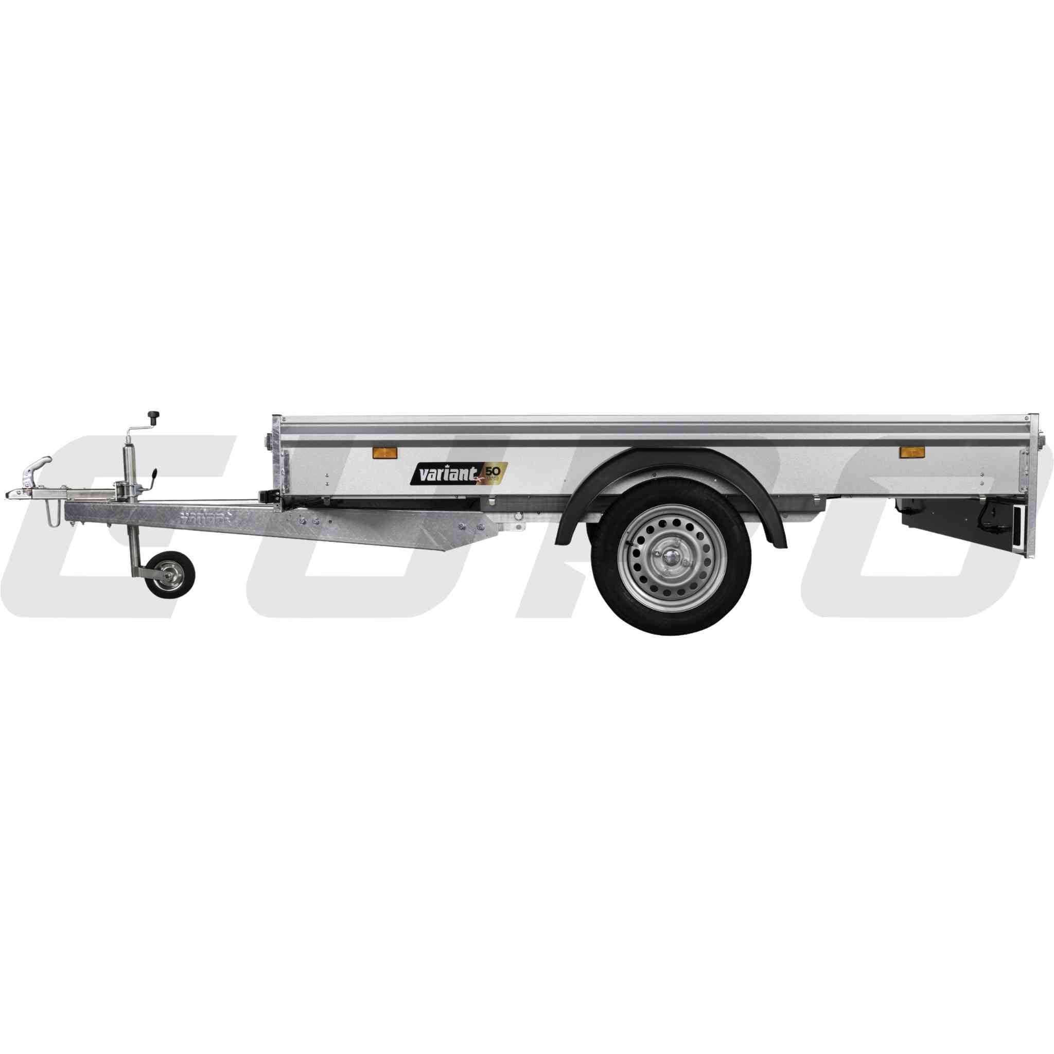 TZ000256 Trailer Variant 715 S3 Vip Tip Basic Fritidstrailer 0715S335U Euro Trailer