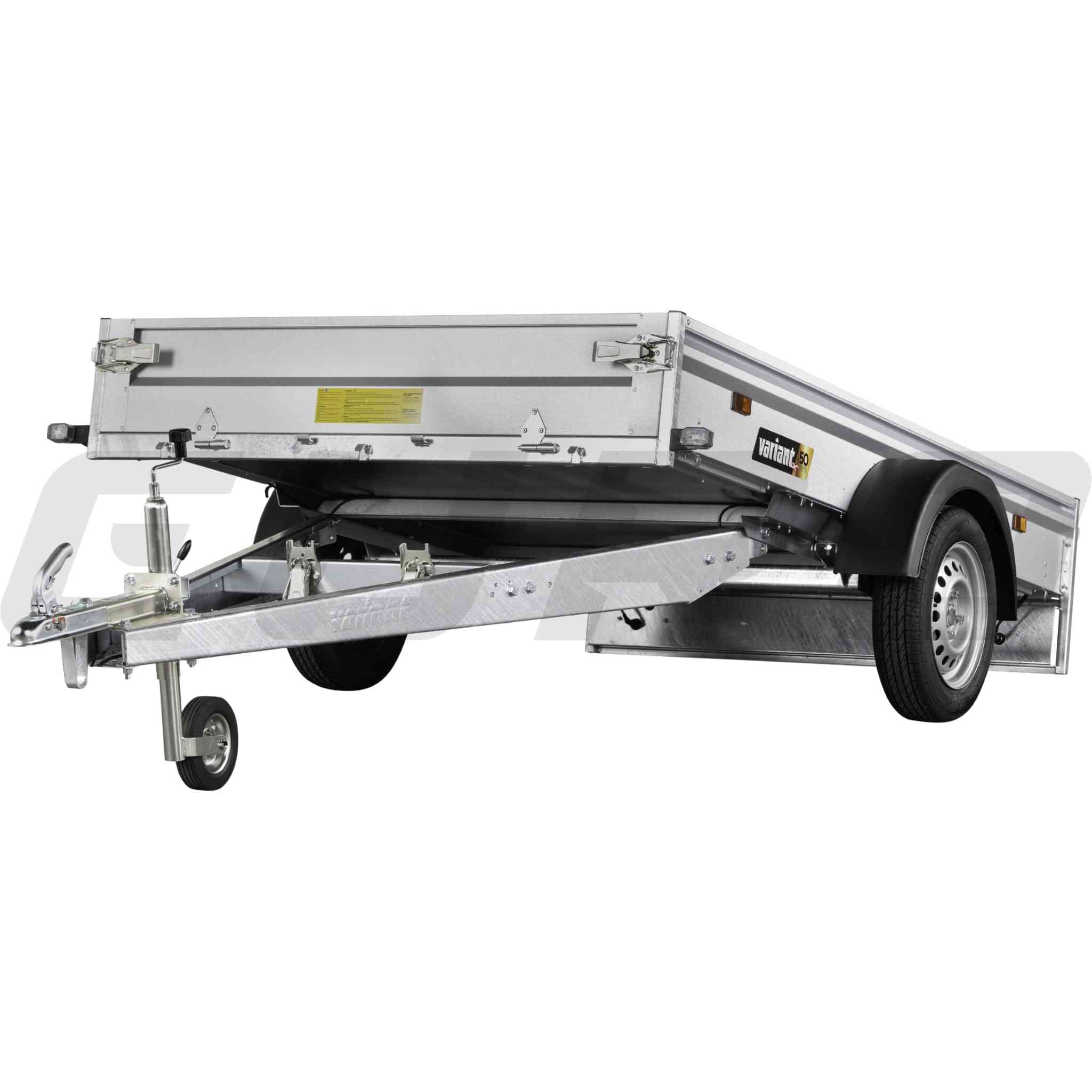 TZ000256 Trailer Variant 715 S3 Vip Tip Basic Fritidstrailer 0715S335U Euro Trailer