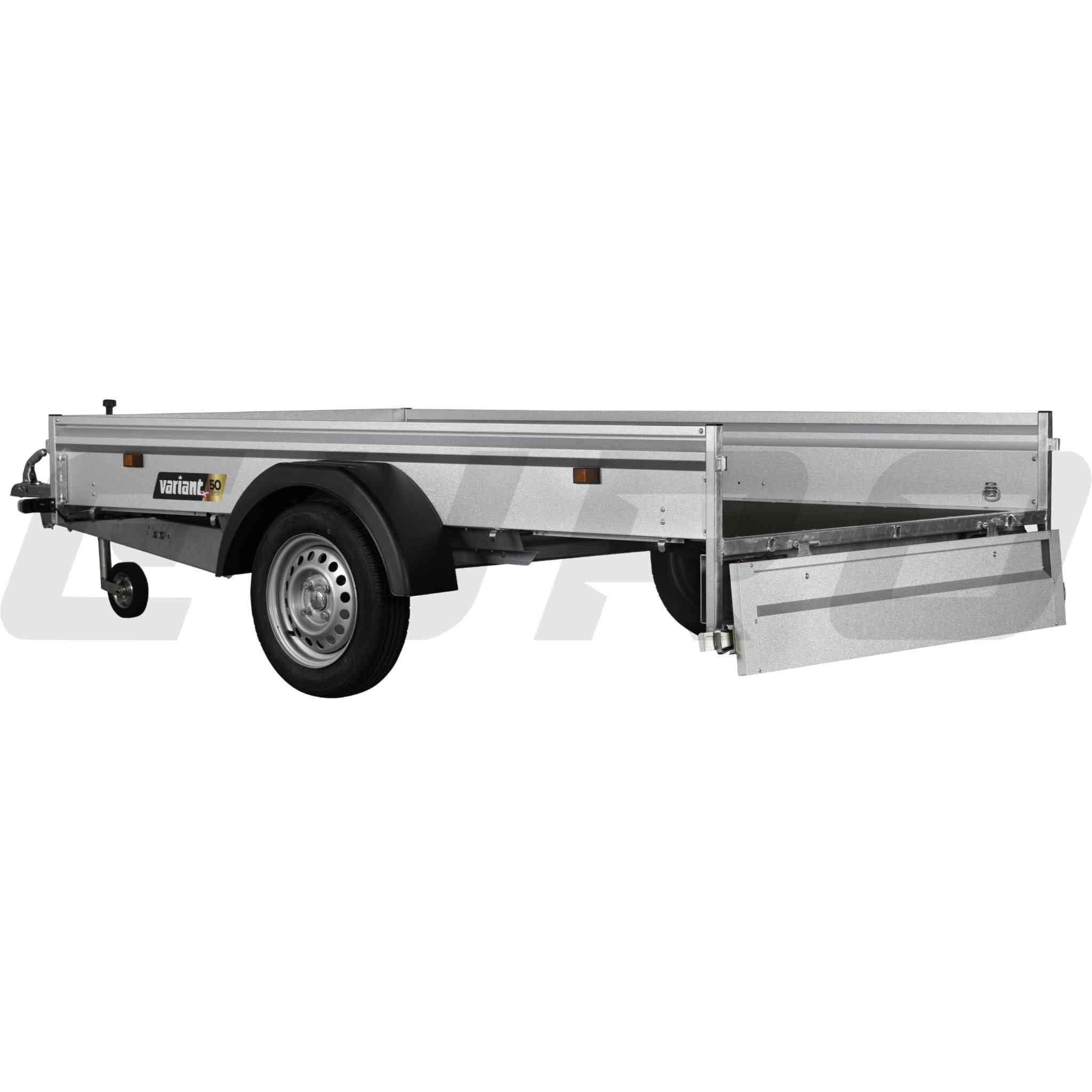 TZ000256 Trailer Variant 715 S3 Vip Tip Basic Fritidstrailer 0715S335U Euro Trailer
