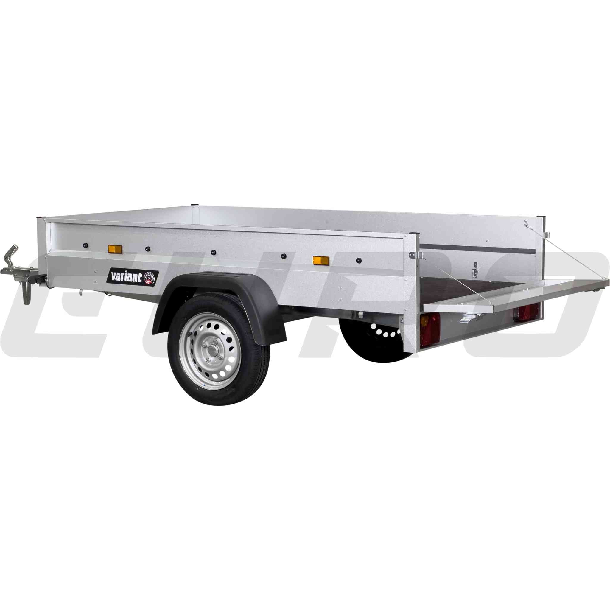 TZ000260 Trailer Variant 220 S1 Classic Fritidstrailer 0220S135 Euro Trailer