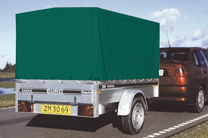 Høj Presenning og Stativ, EURO 260, 260-B, 2600, 2600-B - EURO Trailer
