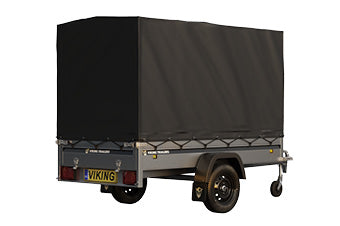 Høj Presenning og Stativ, FREYA LBS 072512 + LBS 102512 (120 cm) - EURO Trailer