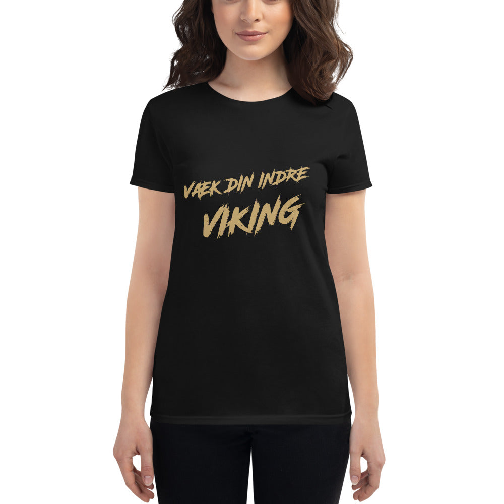 T-shirt til kvinder - Væk din indre Viking - EURO Trailer
